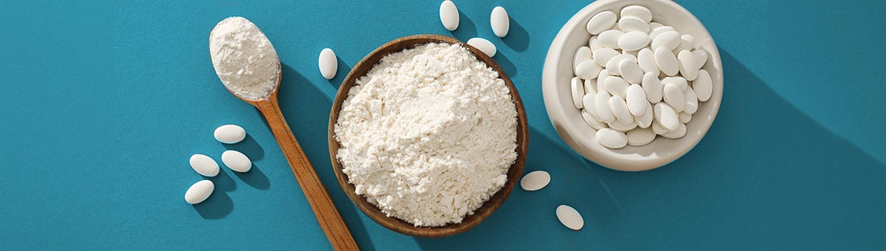 mulher que consome colágeno hidrolisado diariamente